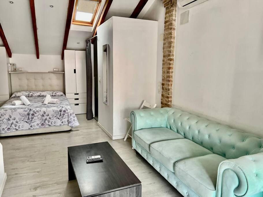 Estudio Para Parejas Con Terraza En La Playa Valência Exterior foto