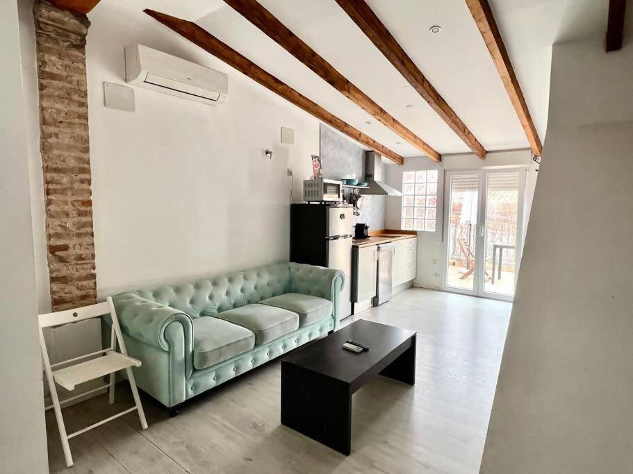 Estudio Para Parejas Con Terraza En La Playa Valência Exterior foto